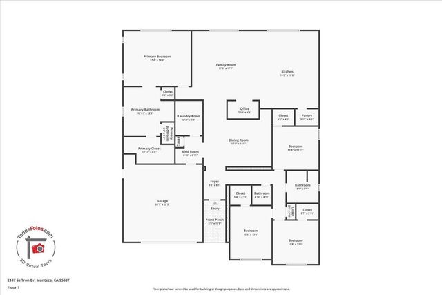 2147 Saffron Dr, Manteca, CA 95337