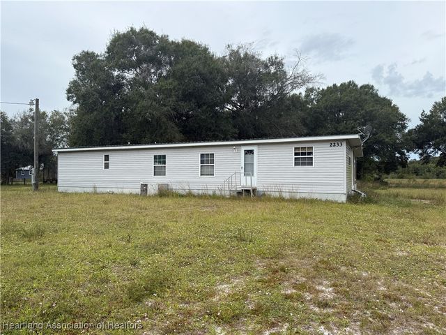 2233 Van Horne Avenue, Lorida, FL 33857
