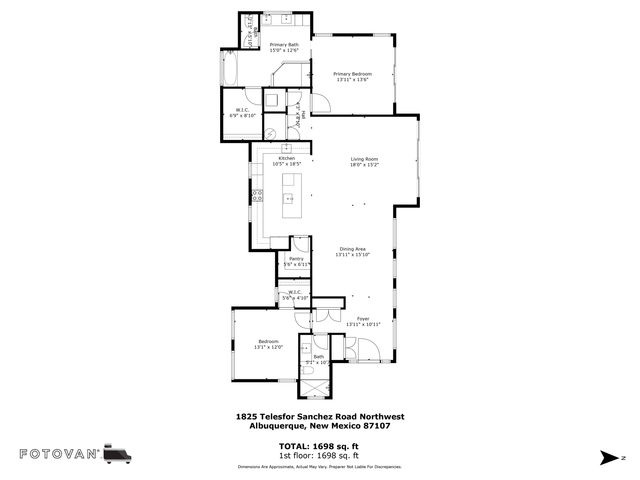1825 Telesfor Sanchez Road NW, Albuquerque, NM 87107