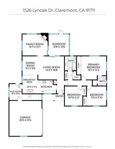 1526 Lynoak Dr, Claremont, CA 91711