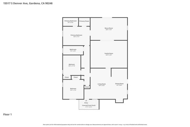 15517 S Denver, Gardena, CA 90248