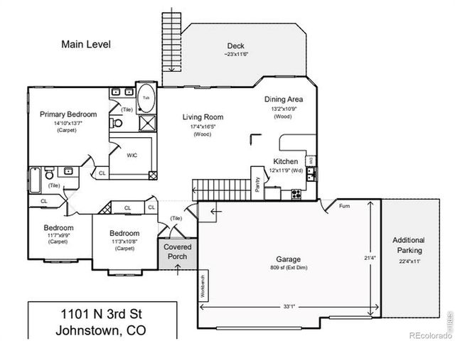 1101 N 3rd Street, Johnstown, CO 80534