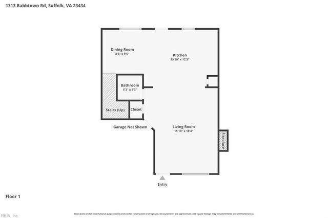 1313 Babbtown RD, Suffolk, VA 23434