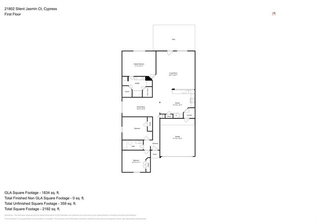 21802 Silent Jasmin Court, Cypress, TX 77433