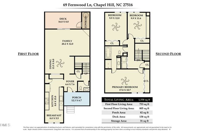 69 Fernwood Lane, Chapel Hill, NC 27516