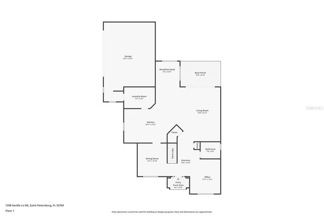 1298 SEVILLE LANE NE, St Petersburg, FL 33704