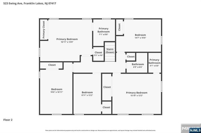 523 Ewing Avenue, Franklin Lakes, NJ 07417