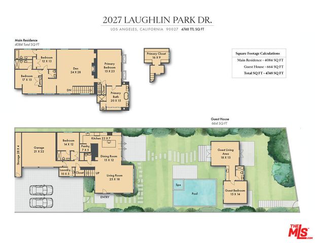 2027 Laughlin Park Drive, Los Angeles, CA 90027