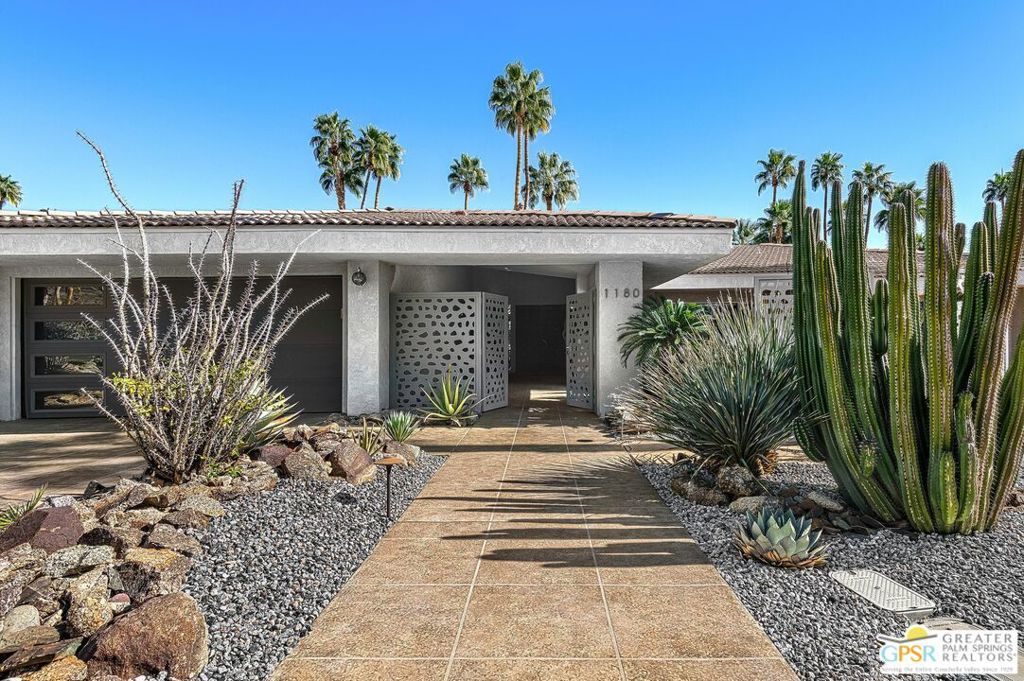 Image 1 of property listing at 1180 Los Robles Drive, Palm Springs, CA 92262