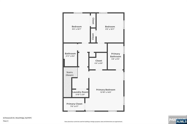 62 Roosevelt Drive, Wood Ridge, NJ 07075