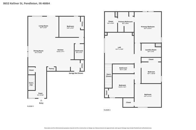 8653 Kellner Street, Pendleton, IN 46064