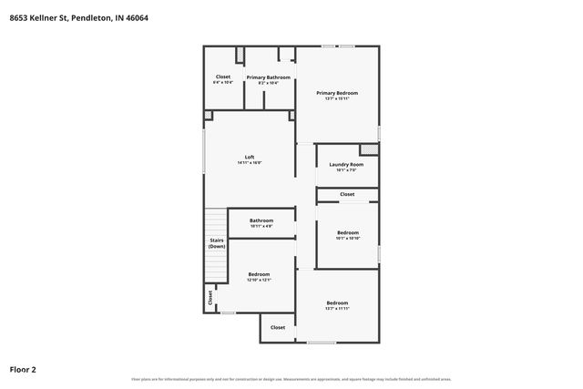 8653 Kellner Street, Pendleton, IN 46064