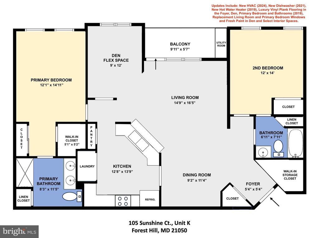Image 65 of property listing at 105-K SUNSHINE CT #K, Forest Hill, MD 21050