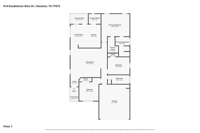 914 Doubletree Glen Drive, Houston, TX 77073
