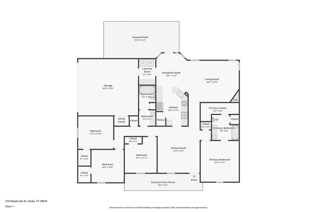 510 Maybrook DR, Buda, TX 78610