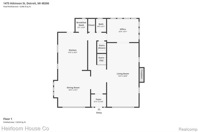1475 Atkinson Street, Detroit, MI 48206