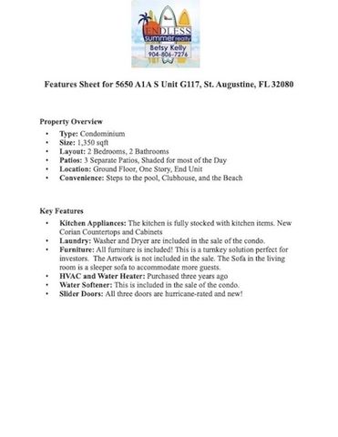 5650 A1A S G117, St Augustine, FL 32080