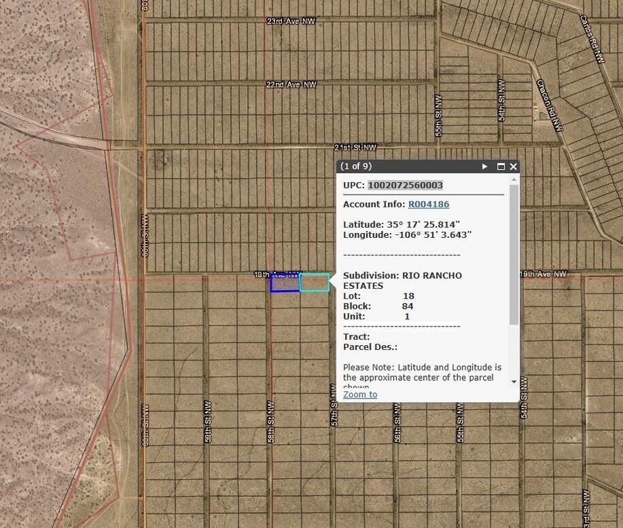 0 57th & 58th Street NW, Rio Rancho, NM 87144