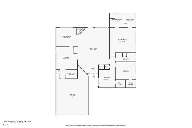 2535 Goldspring Lane, Spring, TX 77373