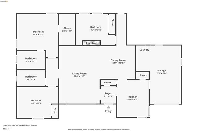 346 Valley View Rd, Pleasant Hill, CA 94523