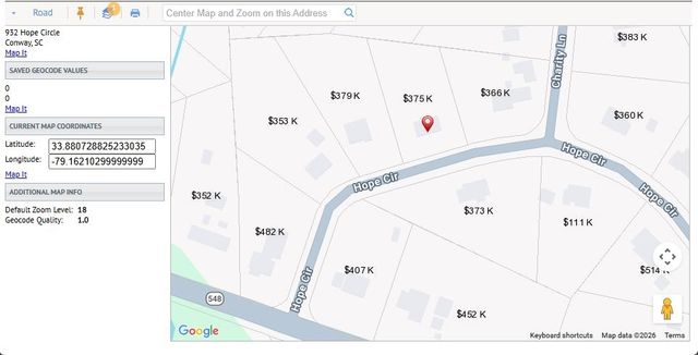 932 Hope Circle, Conway, SC 29527