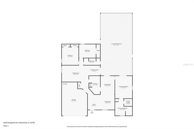 1025 DERBYSHIRE DRIVE, Kissimmee, FL 34758