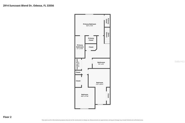 2914 SUNCOAST BLEND DRIVE, Odessa, FL 33556