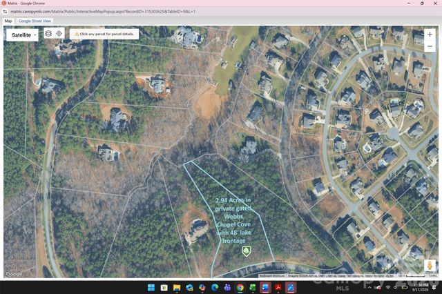 Lot 8 Webbs Chapel Cove Court, Denver, NC 28037