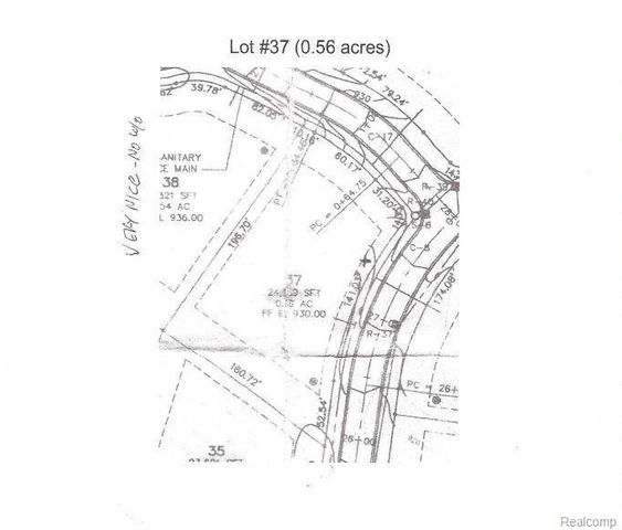 Lot 37 ALTA VISTA Drive, Hamburg Twp, MI 48169