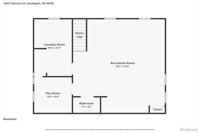 15421 McCann Street, Southgate, MI 48195