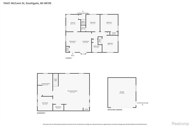 15421 McCann Street, Southgate, MI 48195