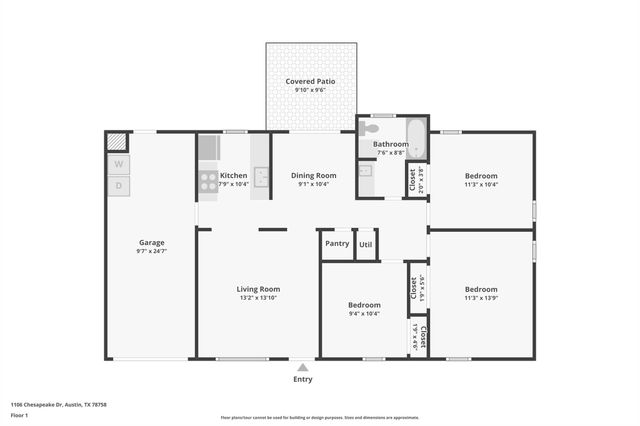 1106 Chesapeake DR, Austin, TX 78758