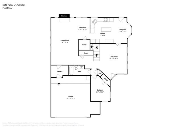 5519 Katey Lane, Arlington, TX 76017
