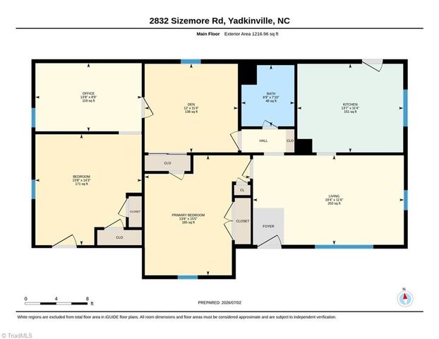 2832 Sizemore Road, Yadkinville, NC 27055