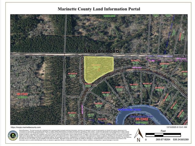 W5539 GROGAN ROAD, Wausaukee, WI 54177