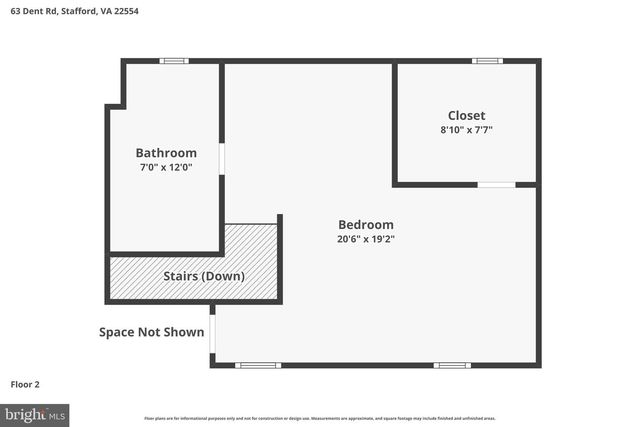 63 DENT RD, Stafford, VA 22554