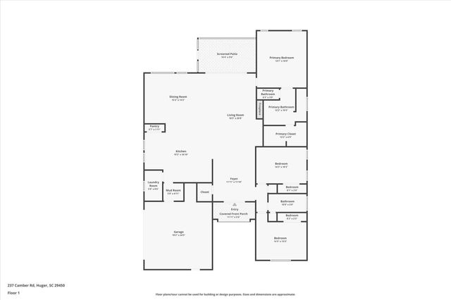 237 Camber Road, Huger, SC 29450