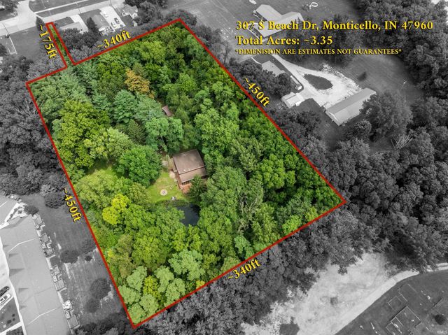 307 S Beach Drive, Monticello, IN 47960