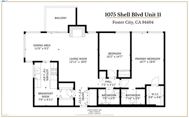 1075 Shell Blvd 11, Foster City, CA 94404