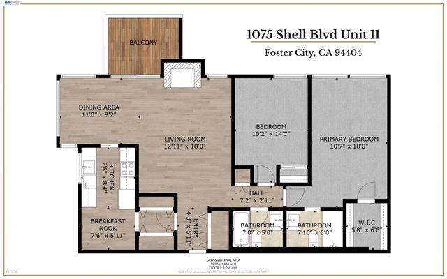 1075 Shell Blvd 11, Foster City, CA 94404