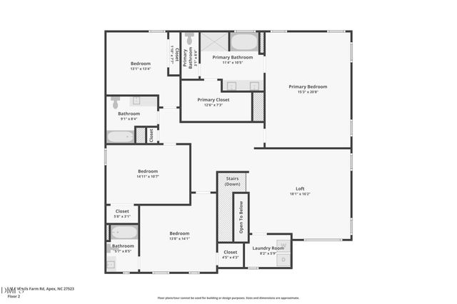 8524 Virgils Farm Road, Apex, NC 27523
