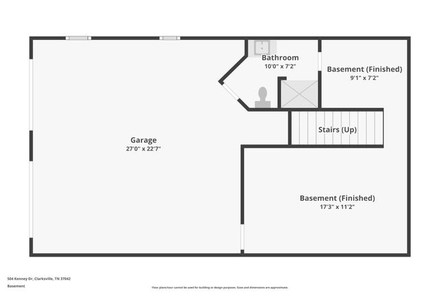504 Kenney Dr, Clarksville, TN 37042