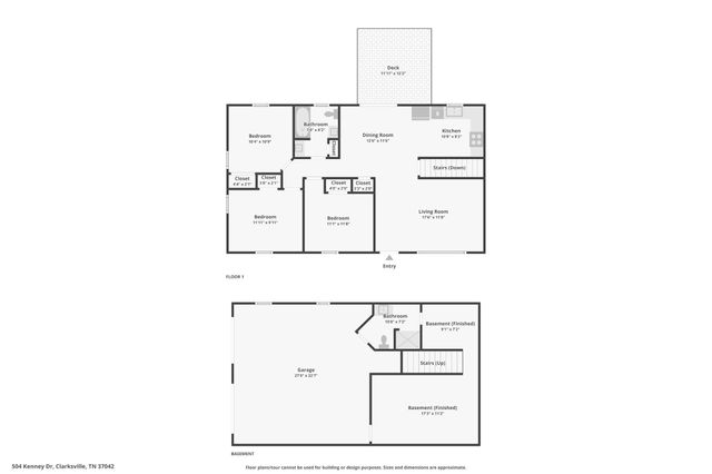 504 Kenney Dr, Clarksville, TN 37042