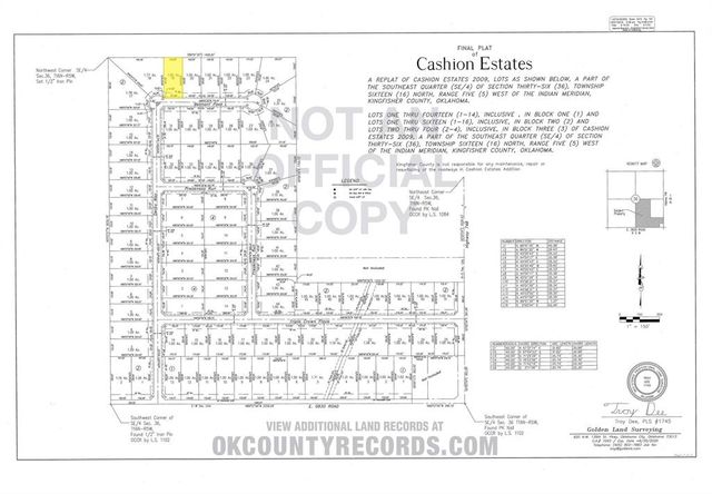 24947 Belmont Pass, Cashion, OK 73016