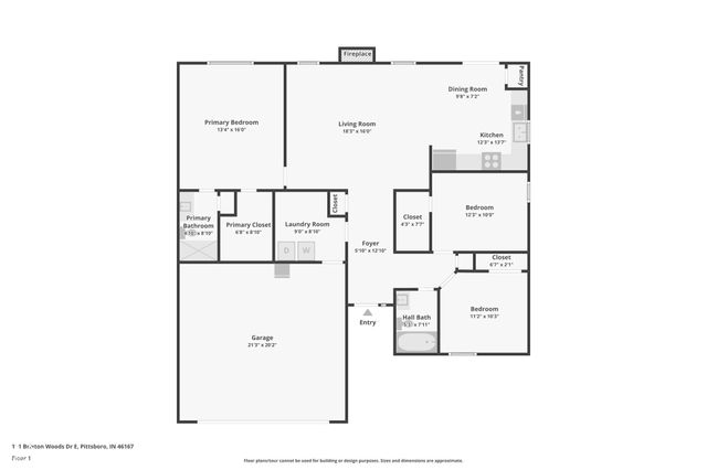 111 Brixton Woods East Drive, Pittsboro, IN 46167