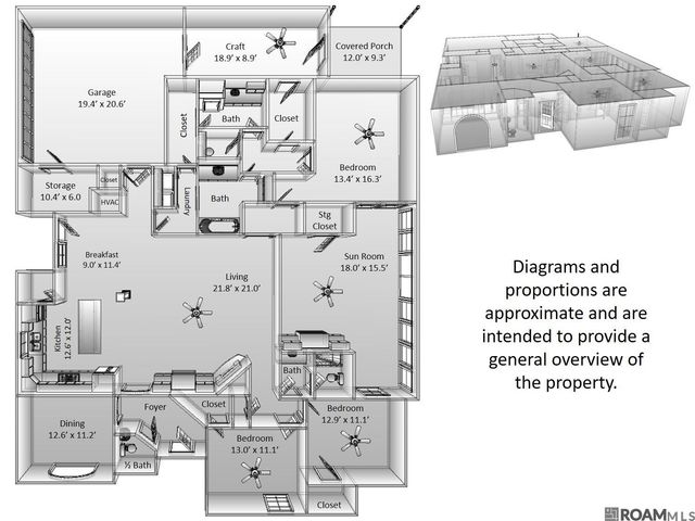 1223 E Stanwick Pl, Saint George, LA 70810