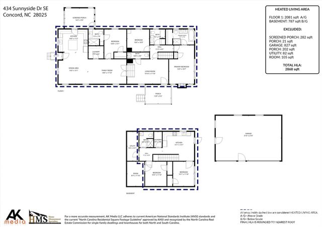 434 Sunnyside Drive SE, Concord, NC 28025