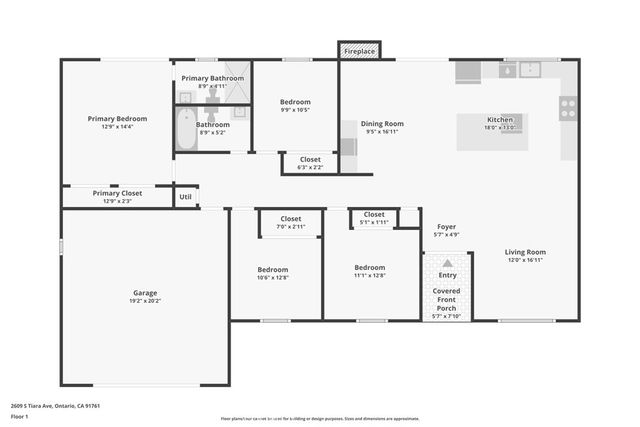 2609 S Tiara Avenue, Ontario, CA 91761