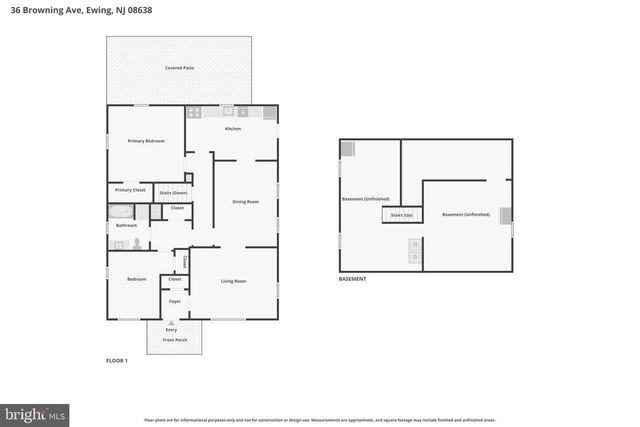 36 BROWNING AVE, Ewing, NJ 08638