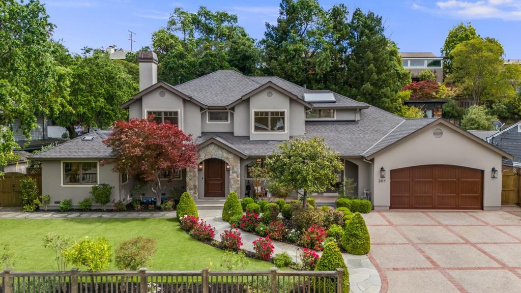 207 Edgehill Drive, San Carlos, CA 94070